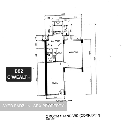 Blk 82 Commonwealth Heights (Queenstown), HDB 2 Rooms #559120961